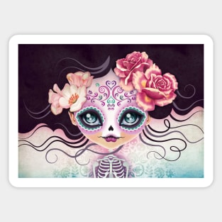 Camila Huesitos Sugar Skull Sticker